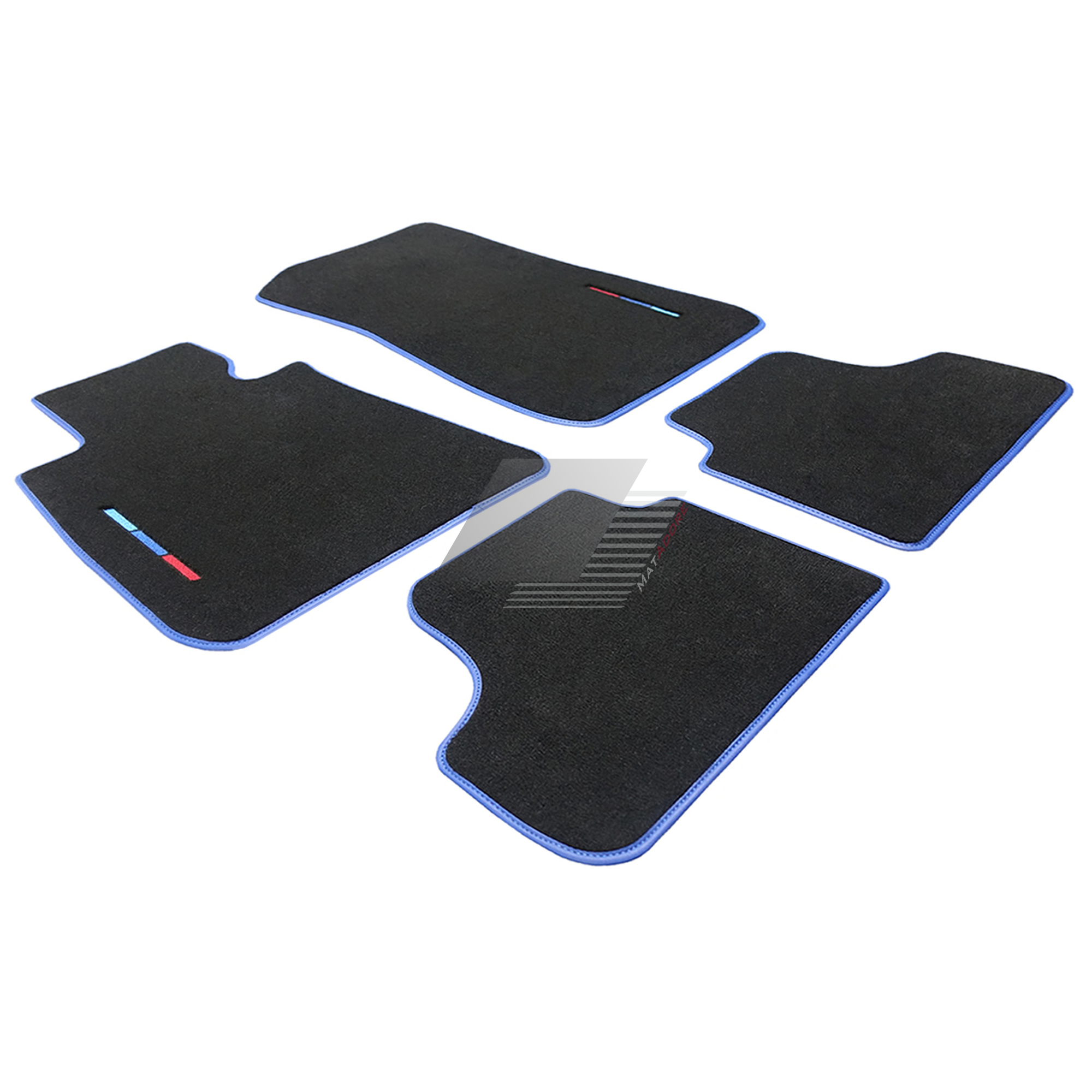 BMW iX I20 Floor Mats 2022 Onwards #M Stripe *Rear 1